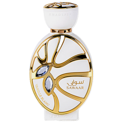 Khadlaj Sawaar Vanille Blanc Extrait De Parfum 100 ML - available at Sand Dollar Shop