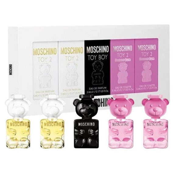Moschino Miniature Collection 5 Mini's at 5 ML each