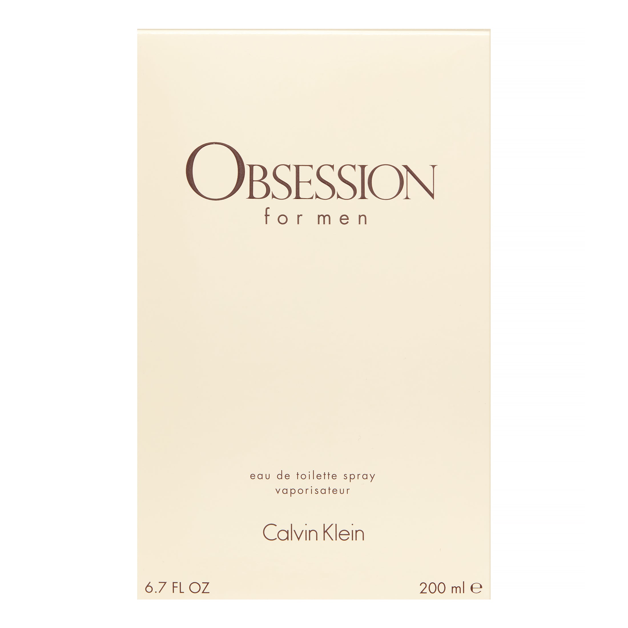 Calvin Klein Obsession EDT, Cologne for Men, 6.7 oz