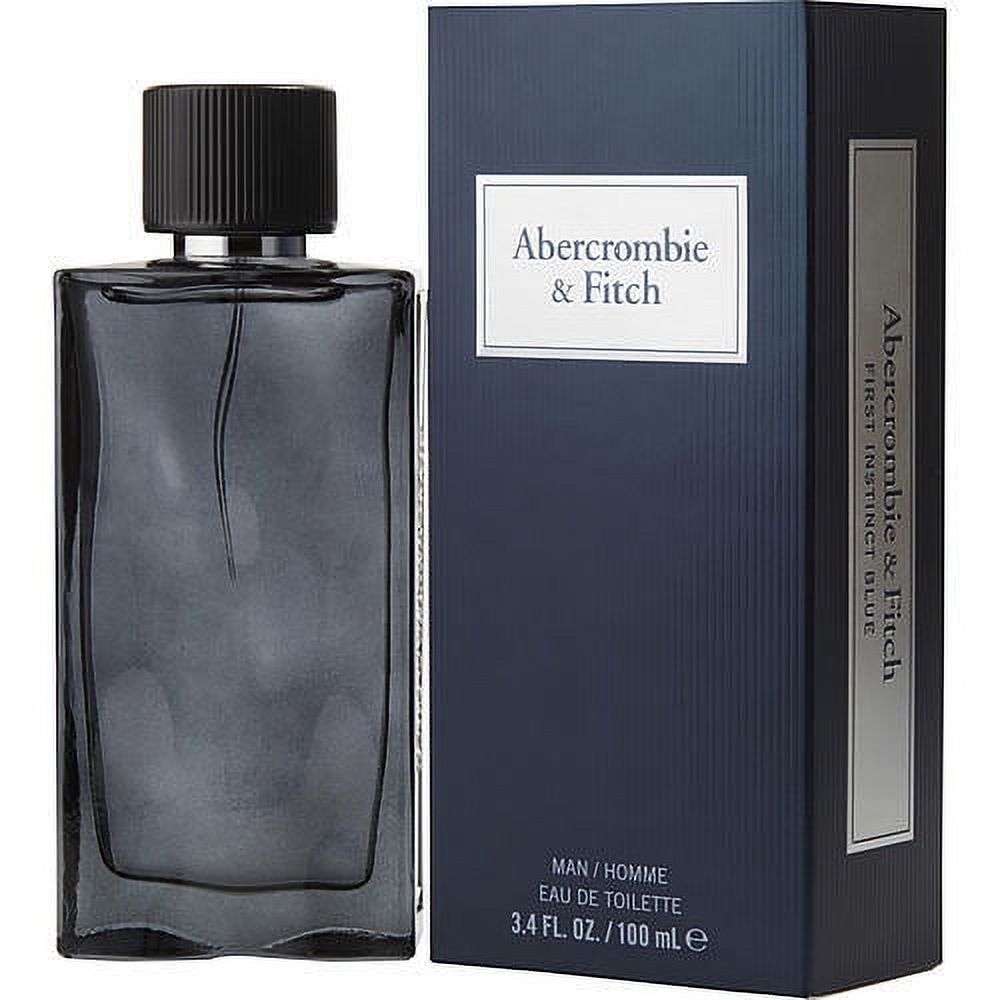 Abercrombie & Fitch First Instinct Blue EDT, Cologne for Men, 3.4 Oz