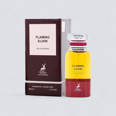 Maison Alhambra Flaming Elixir 80 ML - available at Sand Dollar Shop