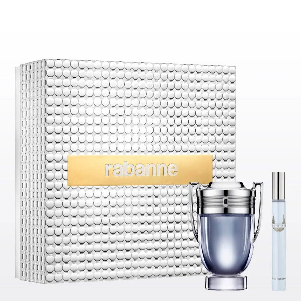 Paco Rabanne Invictus EDT 100ml and Travel Spray 20ml - Gift/Travel Set