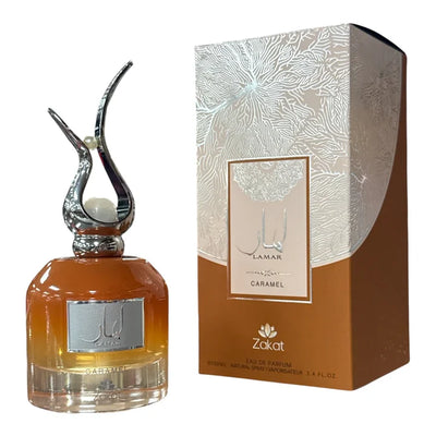 Zakat Lamar Caramel Eau De Parfum 100 ML Women - available at Sand Dollar Shop
