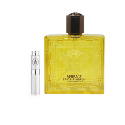 Versace Eros Energy EDP 3.4 oz - 8 ML- Silver