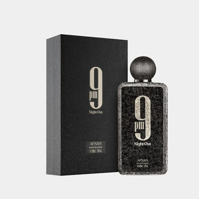 Afnan 9 PM Night Out Extrait De Parfum 100 ML - available at Sand Dollar Shop