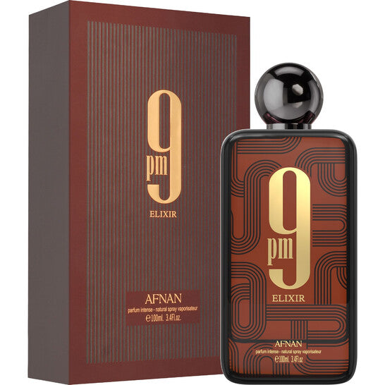 Afnan 9 PM Elixir Parfum Intense 3.4 oz