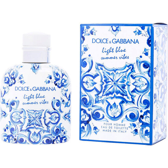 Dolce and Gabbana Light Blue Summer Vibes for Men 4.2 0z