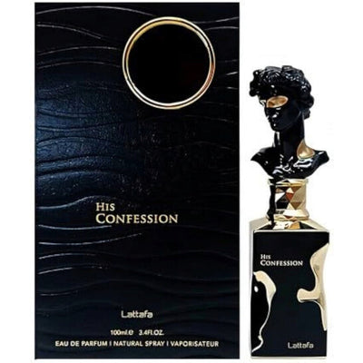 Lattafa His Confession EDP 3.4 oz - available at Sand Dollar Shop