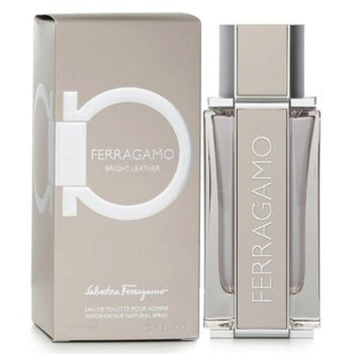Salvatore Ferragamo Men's Bright Leather EDT 3.4 oz - available at Sand Dollar Shop