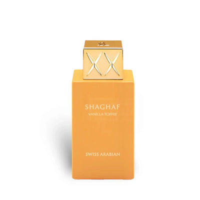 Swiss Arabian Shaghaf Vanilla Toffee EDP 75 ML - available at Sand Dollar Shop